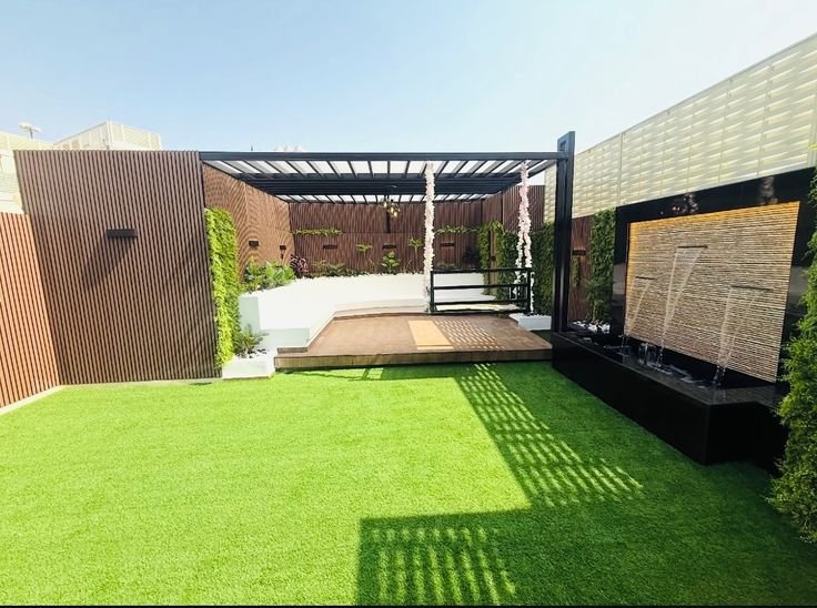 عشب صناعي للحدائق