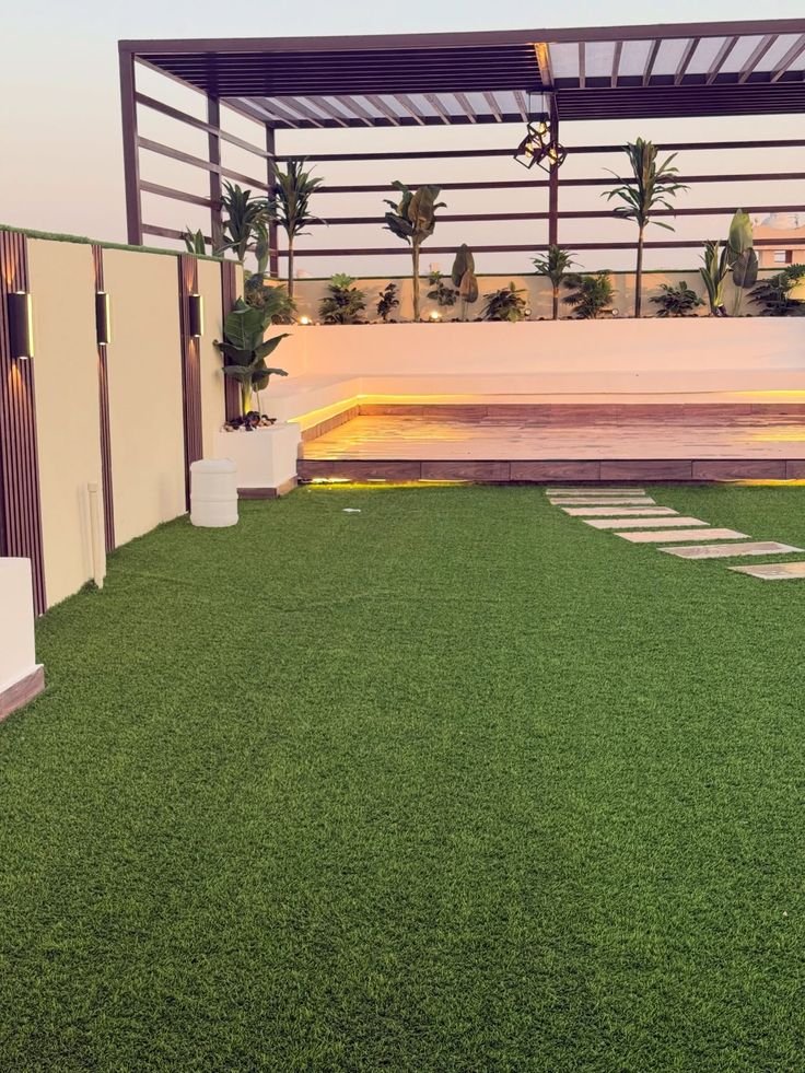 عشب صناعي للحدائق