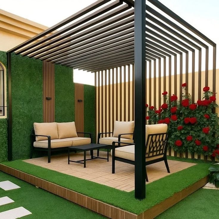 مظلات جلسات حدائق