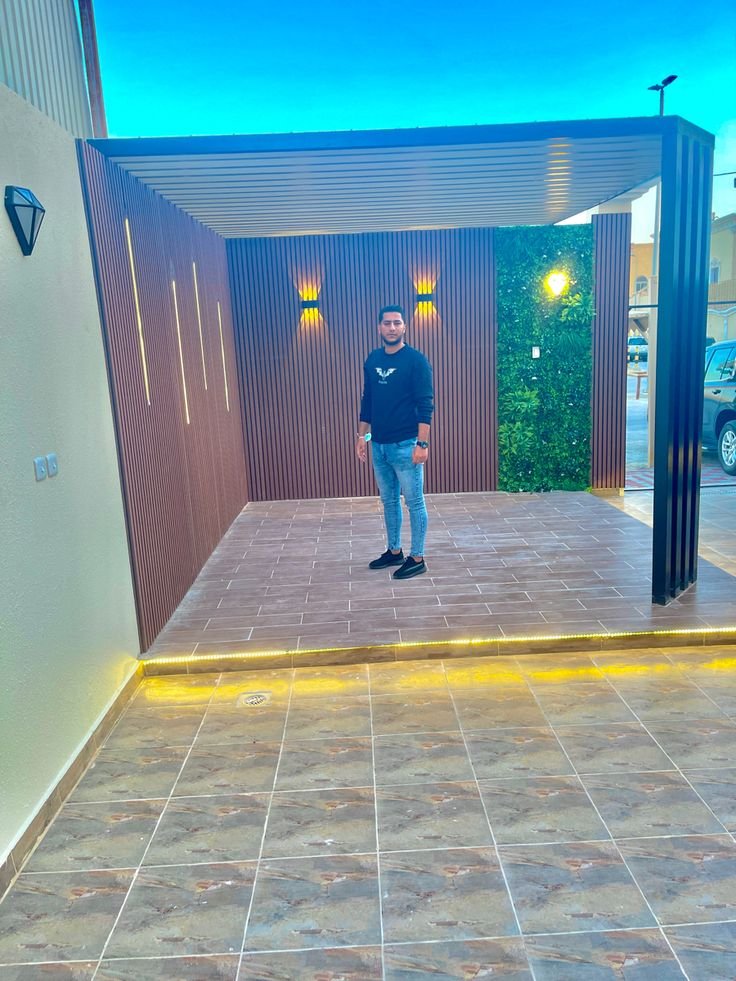 تركيب أفضل مظلات جلسات في الأحواش