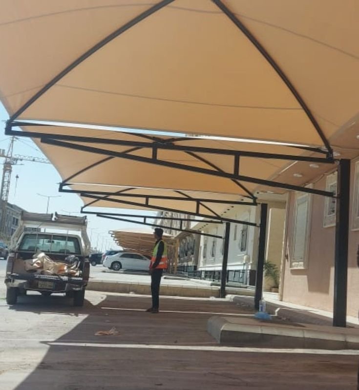 مظلات سيارات قماش المدينة