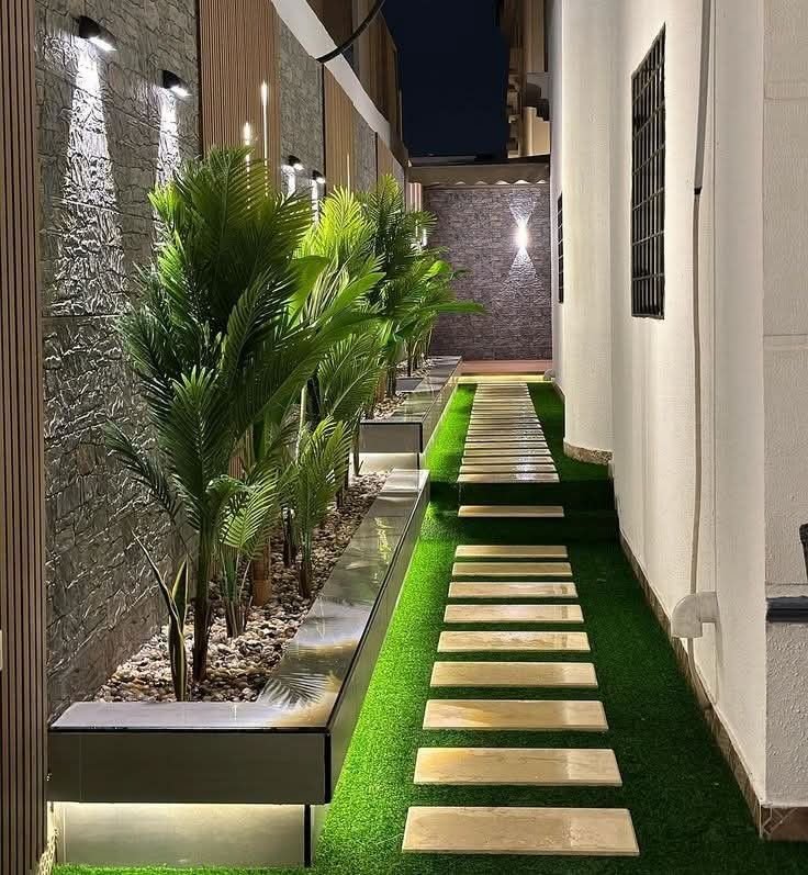 تصميم مداخل الفلل والقصور