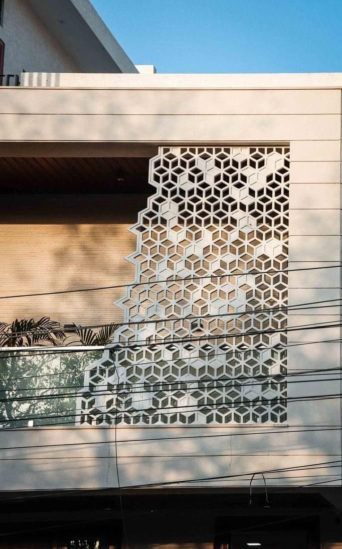 تصميم واجهات قص ليزر للمنازل