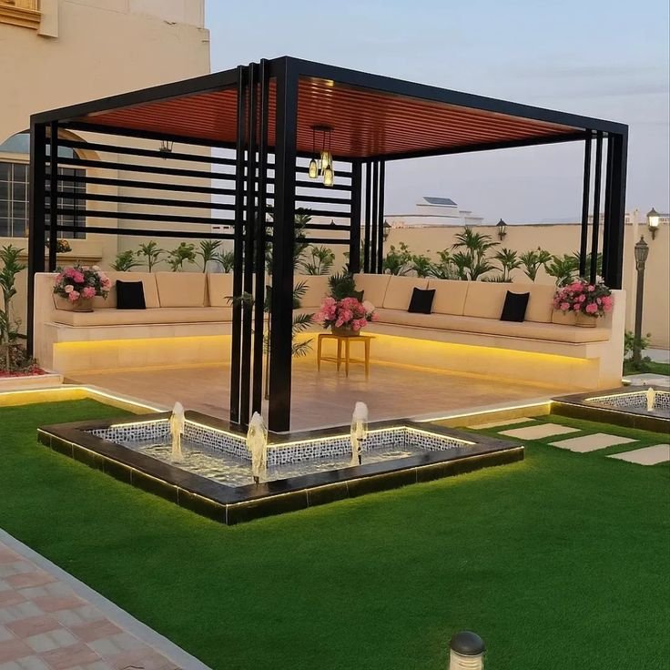 مظلات جلسات أحواش المدينة