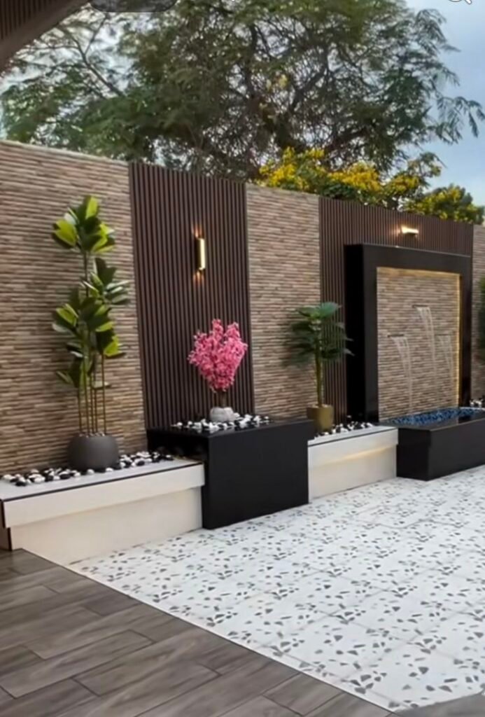 تركيب بديل خشب لمداخل القصور