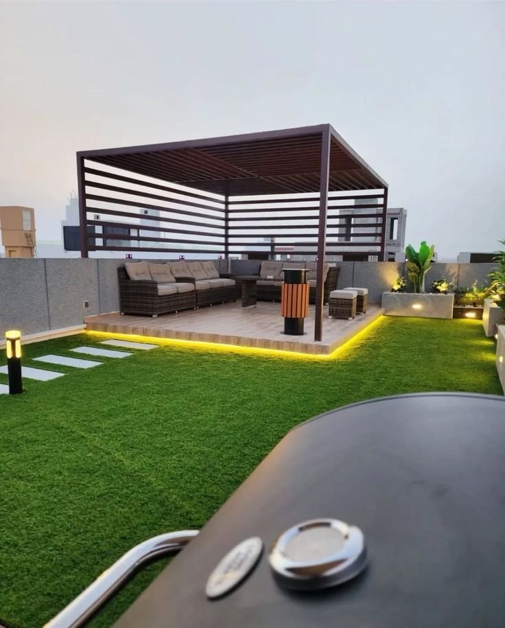 تنسيق أسطح منازل المدينة المنورة