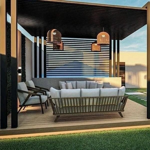 مظلات جلسات حدائق