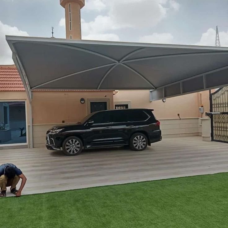 مظلات سيارات قماش المدينة