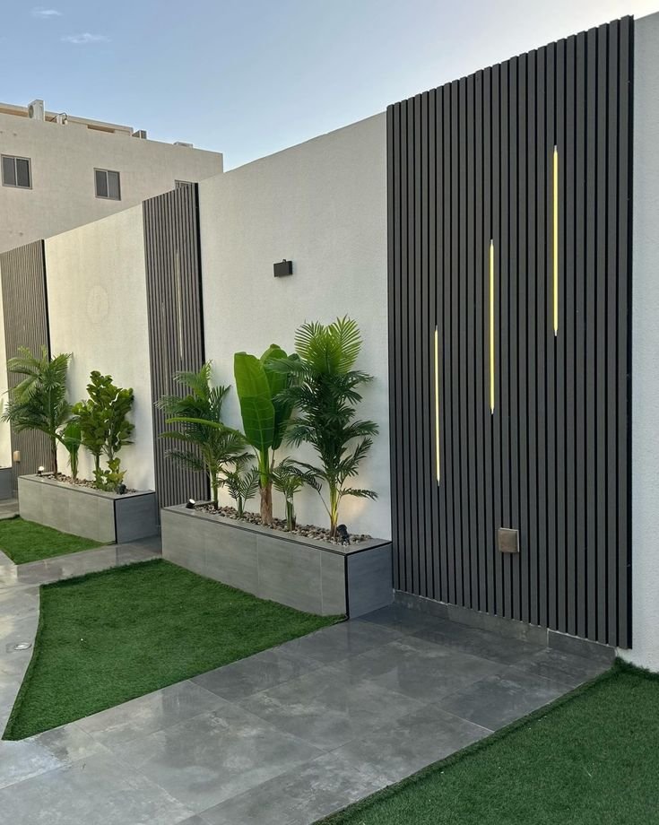 تنسيق حدائق فلل