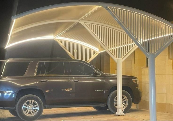 مظلات سيارات مودرن