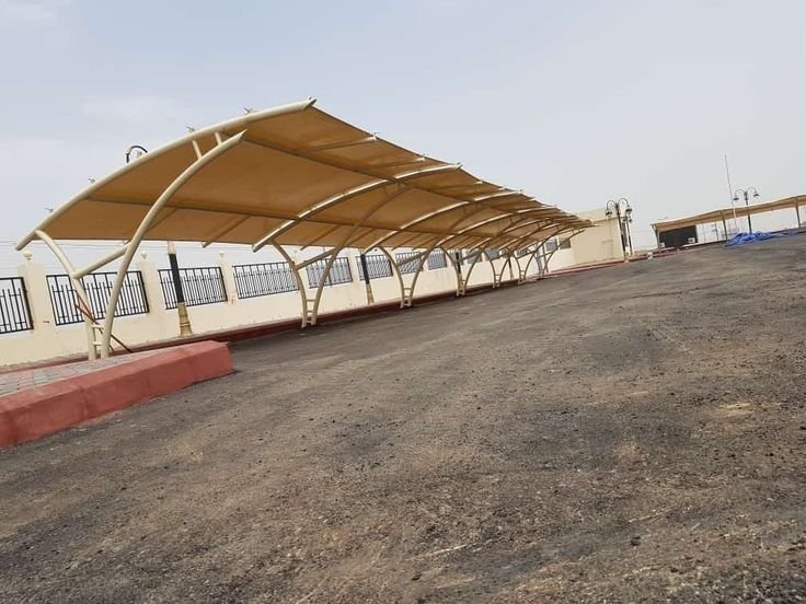 تركيب مظلات مواقف المدينة