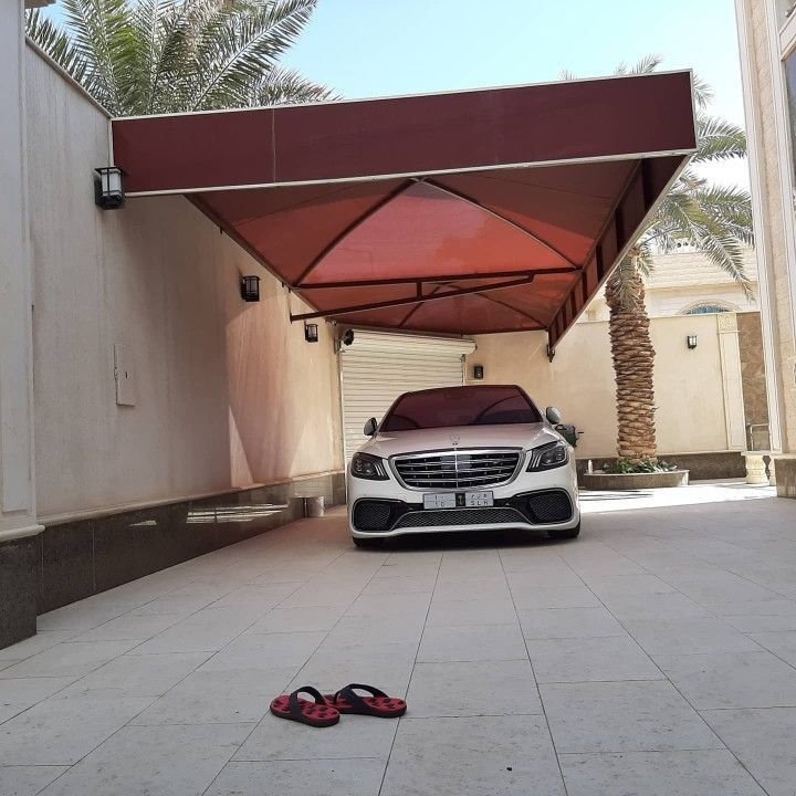 تركيب مظلات مواقف المدينة