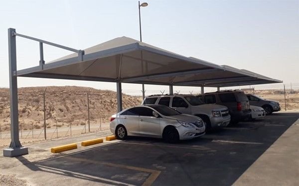 تركيب مظلات مواقف المدينة