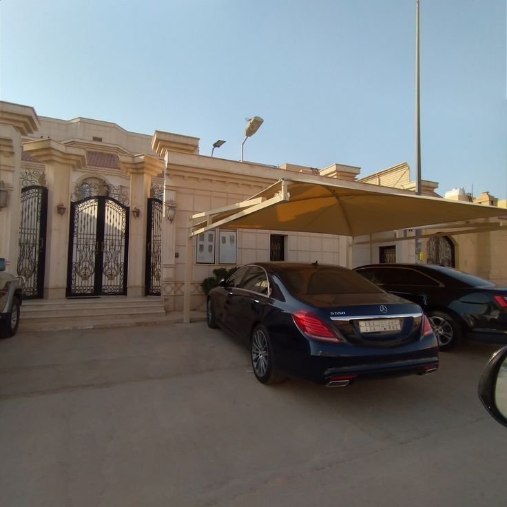 تركيب مظلات مواقف المدينة