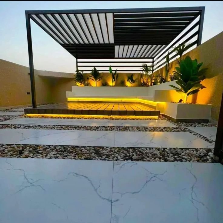 تركيب مظلات جلسات أحواش