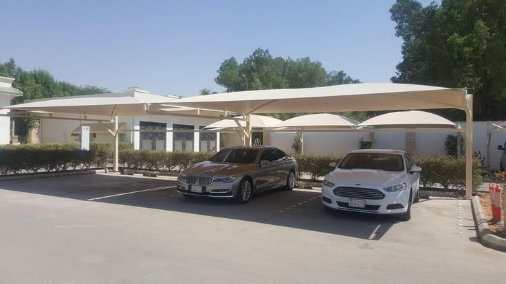 تركيب مظلات مواقف المدينة