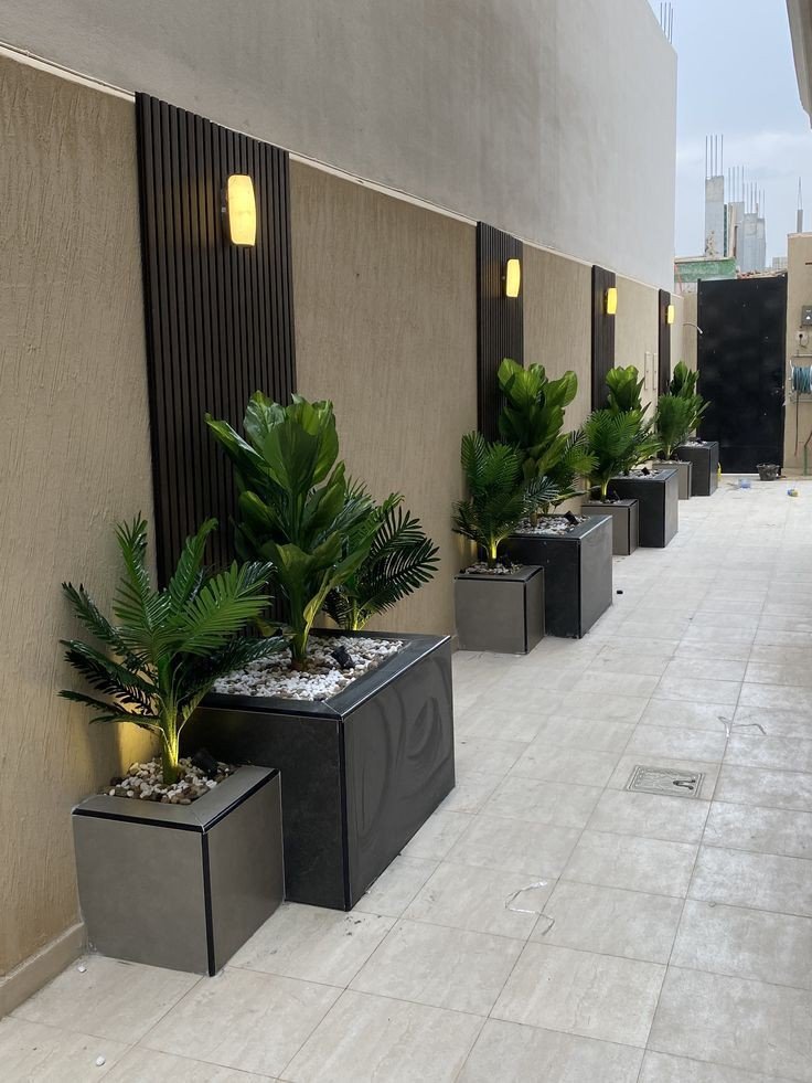 ديكورات مداخل فلل المدينة