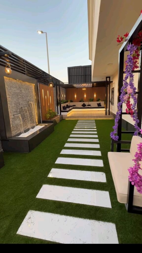 تنفيذ مداخل فلل
