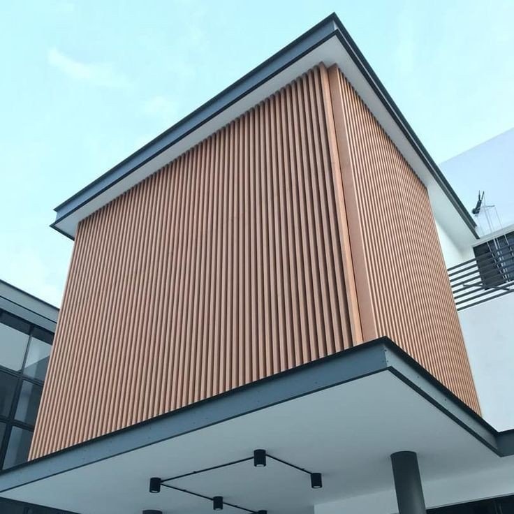 ألواح بديل خشب خارجي المدينة