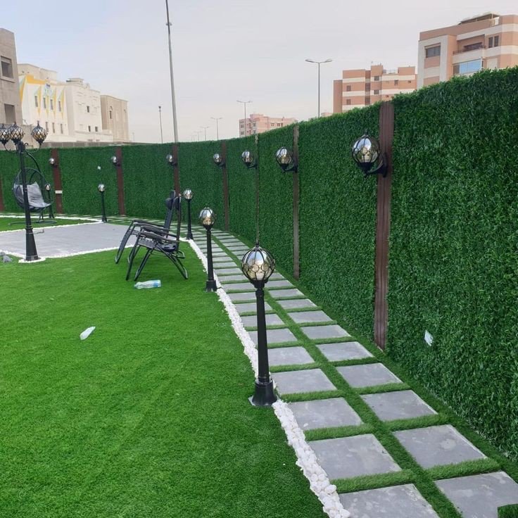 عشب حدائق خارجية المدينة