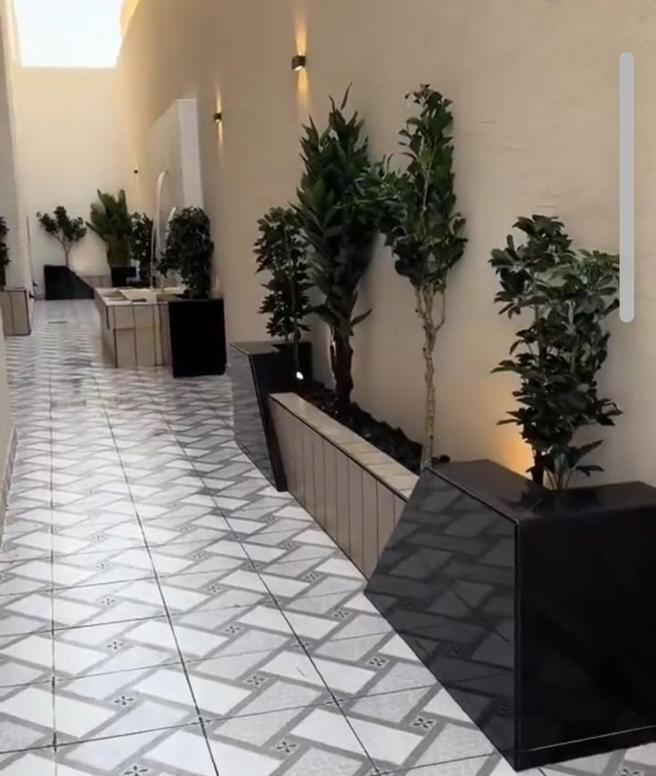 تنسيق مداخل فلل المدينة