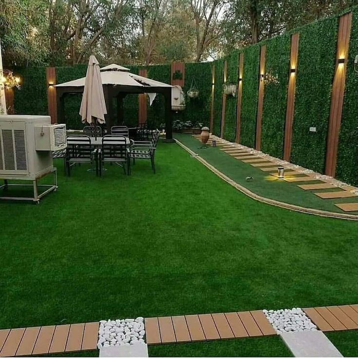 عشب حدائق خارجية المدينة