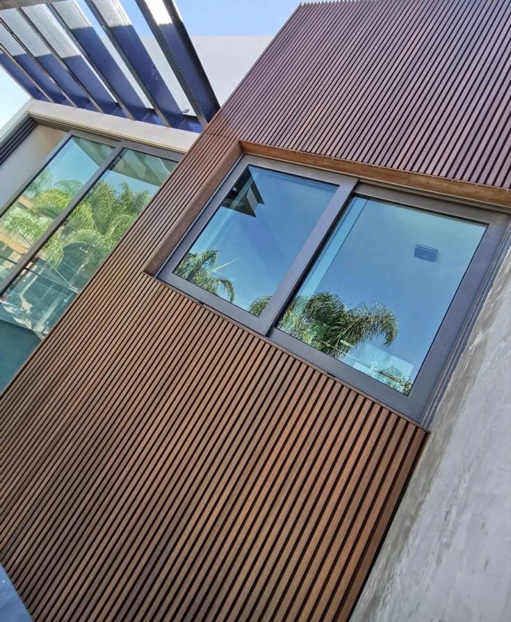 واجهات خشبية مودرن المدينة