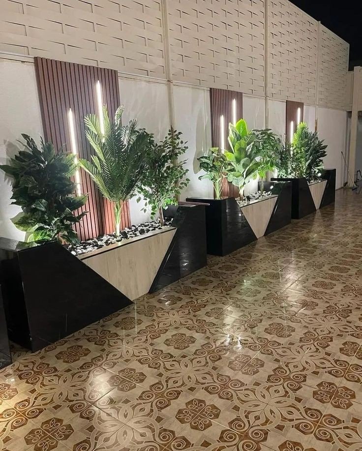 ديكورات مداخل فلل المدينة