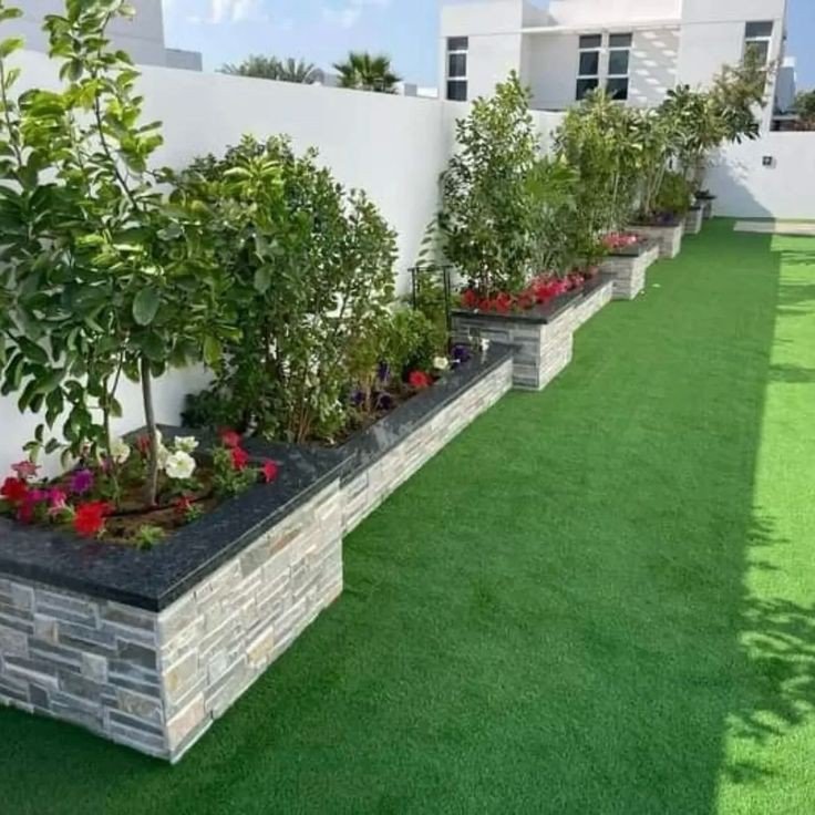 عشب حدائق خارجية المدينة