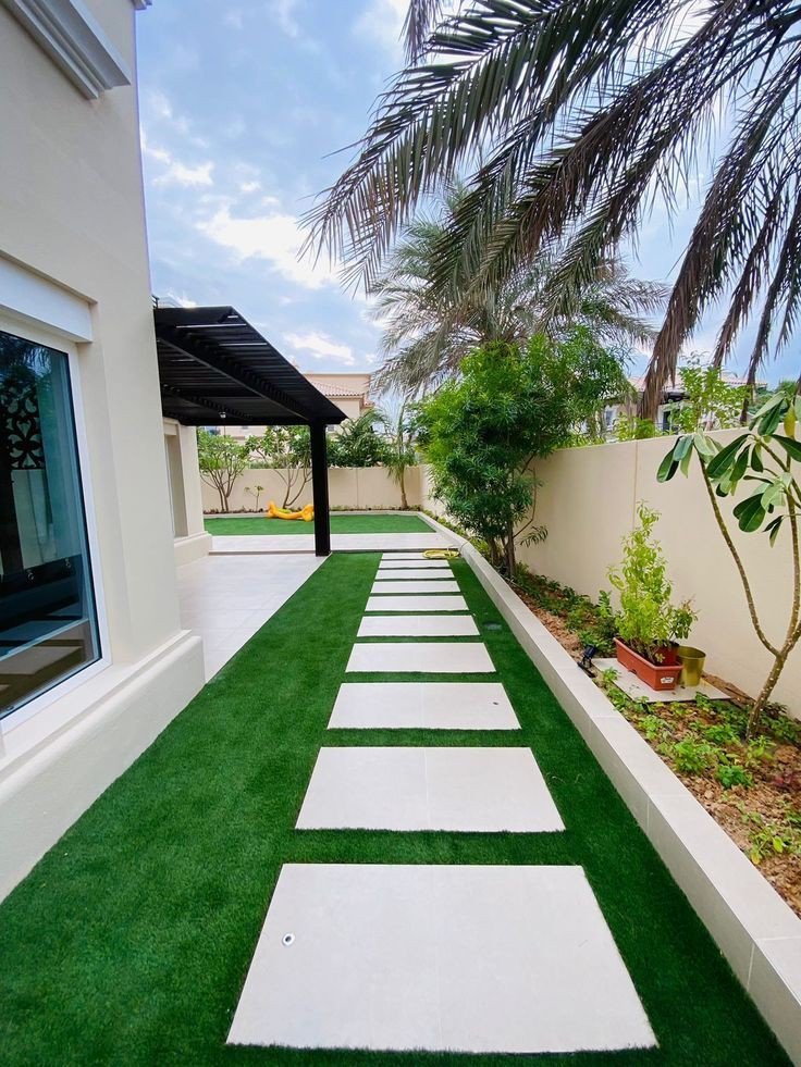 تنسيق مداخل فلل المدينة