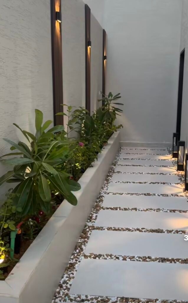 تنسيق مداخل فلل المدينة