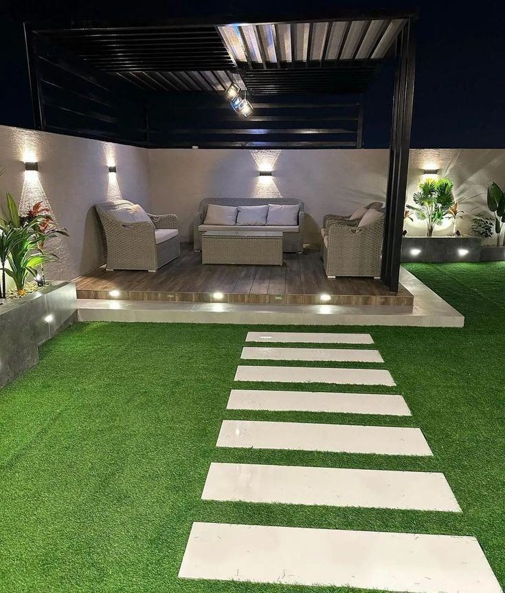 عشب صناعي للحدائق المدينة