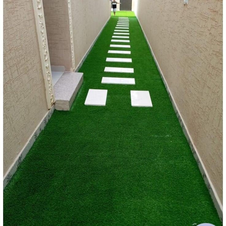 تنسيق عشب حدائق الممرات