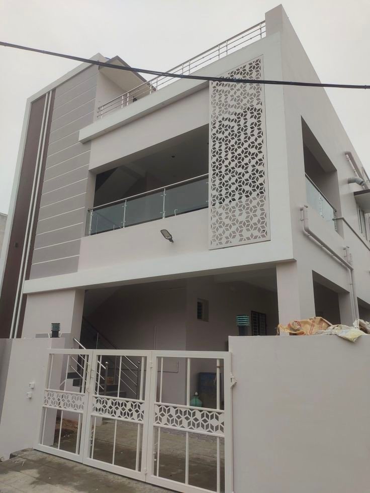 واجهات معدنية قص ليزر المدينة