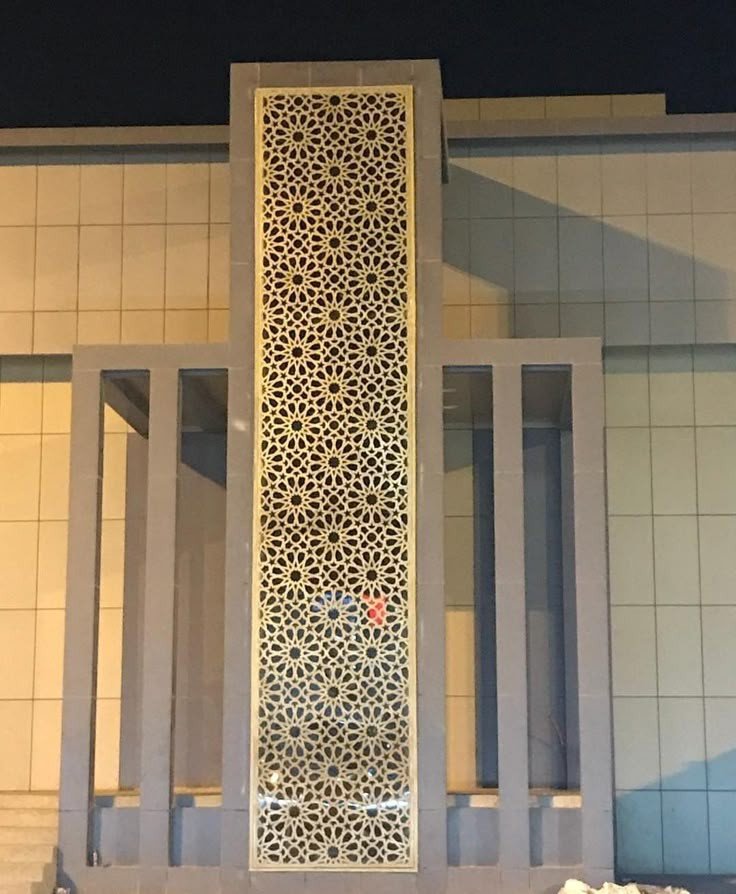 تصميم واجهات قص ليزر المدينة