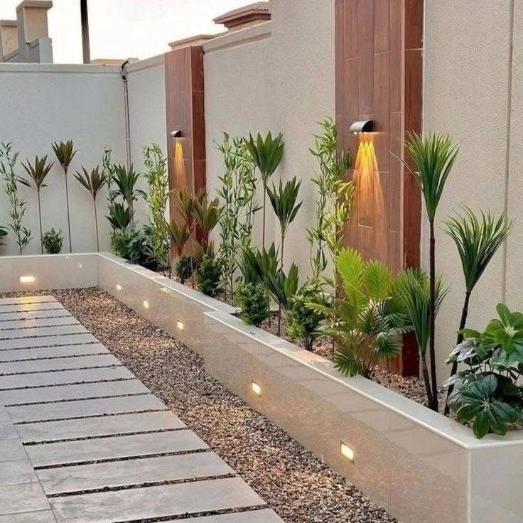 مقاول تنسيق مداخل منازل المدينة